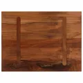 Dessus de table 70x50x2,5 cm rectangulaire bois massif récupéré