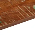 Dessus de table 60x60x3,8 cm carré bois massif de récupération