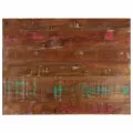 Dessus de table 80x60x3,8 cm rectangulaire bois massif récupéré
