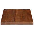 Dessus de table 90x60x2,5 cm rectangulaire bois massif récupéré