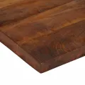 Dessus de table 90x60x2,5 cm rectangulaire bois massif récupéré