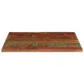 Dessus de table 90x50x3,8 cm rectangulaire bois massif récupéré