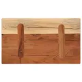 Dessus de table 40x30x2,5 cm rectangulaire bois massif d'acacia