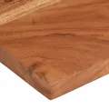 Dessus de table 40x30x2,5 cm rectangulaire bois massif d'acacia