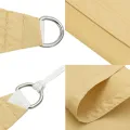 Voile d'ombrage sable 2x2x2 m 100 % polyester oxford