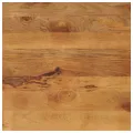 Dessus de table 70x70x3,8 cm carré bois massif manguier