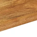 Dessus de table 70x70x3,8 cm carré bois massif manguier