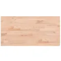 Étagère de vasque murale acier et bois massif de hêtre