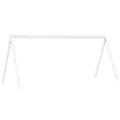 Lit superposé sans matelas blanc 80x200 cm bois de pin massif