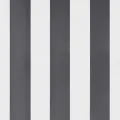 Auvent manuel rétractable anthracite et blanc 350x250 cm
