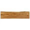 Dessus de table 180x40x2,5 cm bord vivant bois massif manguier