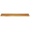 Dessus de table 180x40x2,5 cm bord vivant bois massif manguier
