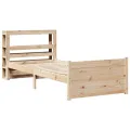 Cadre de lit avec tête de lit sans matelas 90x190 cm