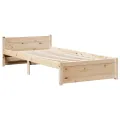 Cadre de lit avec tête de lit sans matelas 90x190 cm