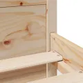 Cadre de lit avec tête de lit sans matelas 90x190 cm