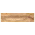 Dessus de table 120x20x2,5cm rectangulaire bois massif manguier
