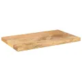Dessus de table 50x20x2,5 cm rectangulaire bois massif manguier