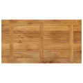 Dessus de table 120x50x2,5cm rectangulaire bois massif manguier