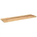Dessus de table 120x30x3,8cm rectangulaire bois massif manguier
