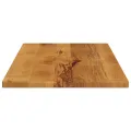 Dessus de table 80x60x2,5 cm rectangulaire bois massif manguier