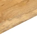 Dessus de table 140x40x3,8cm rectangulaire bois massif manguier