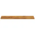 Dessus de table 120x30x2,5cm rectangulaire bois massif manguier