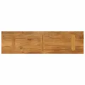 Dessus de table 120x30x2,5cm rectangulaire bois massif manguier
