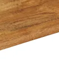 Dessus de table 120x30x2,5cm rectangulaire bois massif manguier