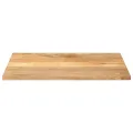 Dessus de table 100x80x3,8cm rectangulaire bois massif manguier