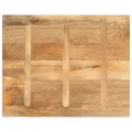 Dessus de table 100x80x3,8cm rectangulaire bois massif manguier