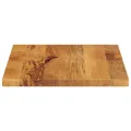Dessus de table 60x50x2,5 cm rectangulaire bois massif manguier