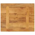 Dessus de table 60x50x2,5 cm rectangulaire bois massif manguier