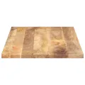 Dessus de table 100x50x3,8cm rectangulaire bois massif manguier
