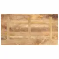 Dessus de table 100x50x3,8cm rectangulaire bois massif manguier