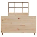 Cadre de lit sans matelas 90x200 cm bois de pin massif