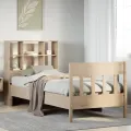 Cadre de lit sans matelas 90x200 cm bois de pin massif
