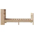 Cadre de lit sans matelas 90x200 cm bois de pin massif