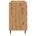 Armoire de salle de bain chêne artisanal bois d'ingénierie