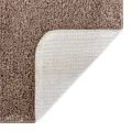 Ensemble de 3 tapis de bain  Marron en polypropylène antidérapant