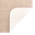 Tapis de bain Rectangulaire Crème 70x120 cm Polypropylène Antidérapant