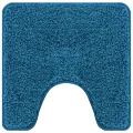 Ensemble de 3 tapis de bain  Bleu Polypropylène Antidérapant
