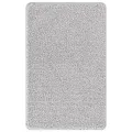 Ensemble de 3 Tapis de Bain Gris Polypropylène Antidérapant