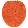 Set de 3 Tapis de Bain  Orange en Polypropylène Antidérapants