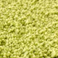Tapis de bain U en forme de U vert 50x50 cm en polypropylène antidérapant