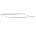 Store repliable automatique Jaune et Orange 300x250 cm