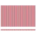 Auvent rétractable automatique avec bande rouge et blanche LED 500x300 cm