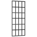 Porte coulissante avec kit de quincaillerie 76x205 cm Verre ESG