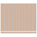 Auvent rétractable automatique à rayures multicolores 400x300 cm