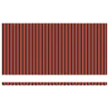 Store rétractable automatique orange et marron 600x350 cm
