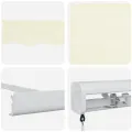 Store manuel rétractable crème 300x250 cm